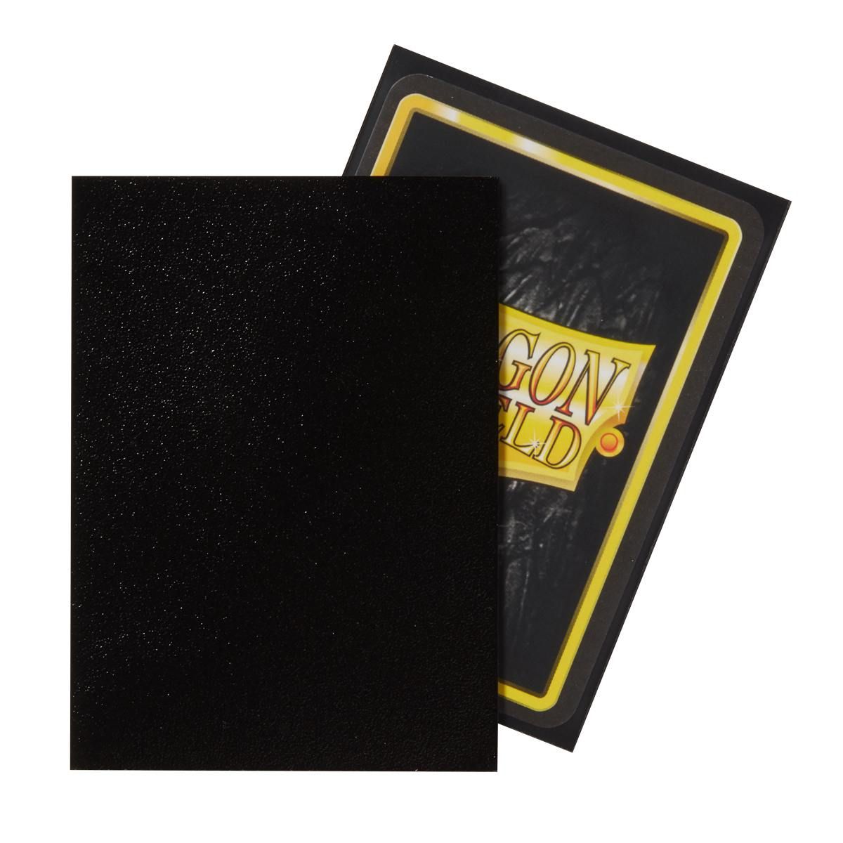 Dragon Shield: Standard 100ct Sleeves - Black (Non-Glare Matte) | Gamers Paradise