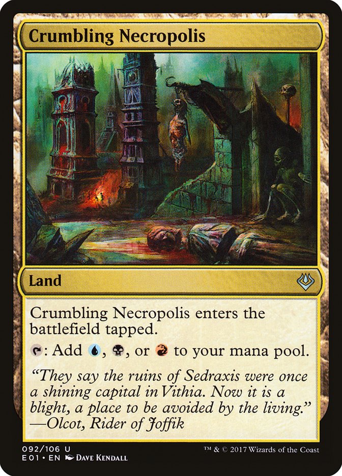 Crumbling Necropolis [Archenemy: Nicol Bolas] | Gamers Paradise