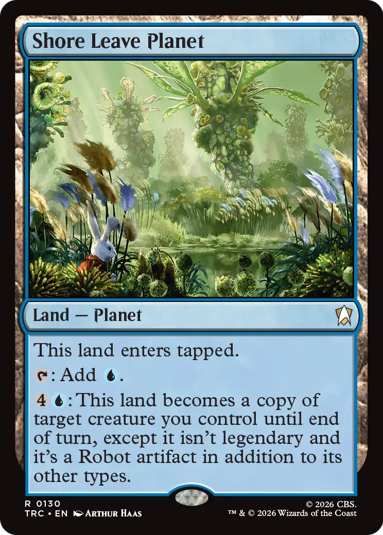 Shore Leave Planet (Surge Foil) [Star Trek Commander] | Gamers Paradise