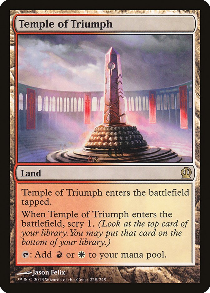 Temple of Triumph [Theros] | Gamers Paradise