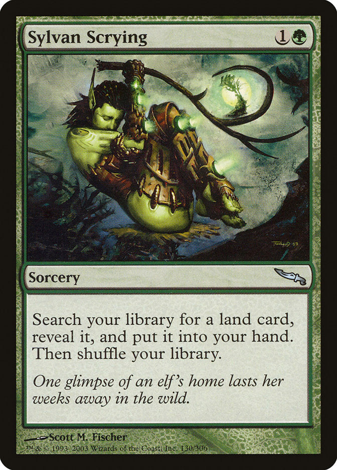 Sylvan Scrying [Mirrodin] | Gamers Paradise