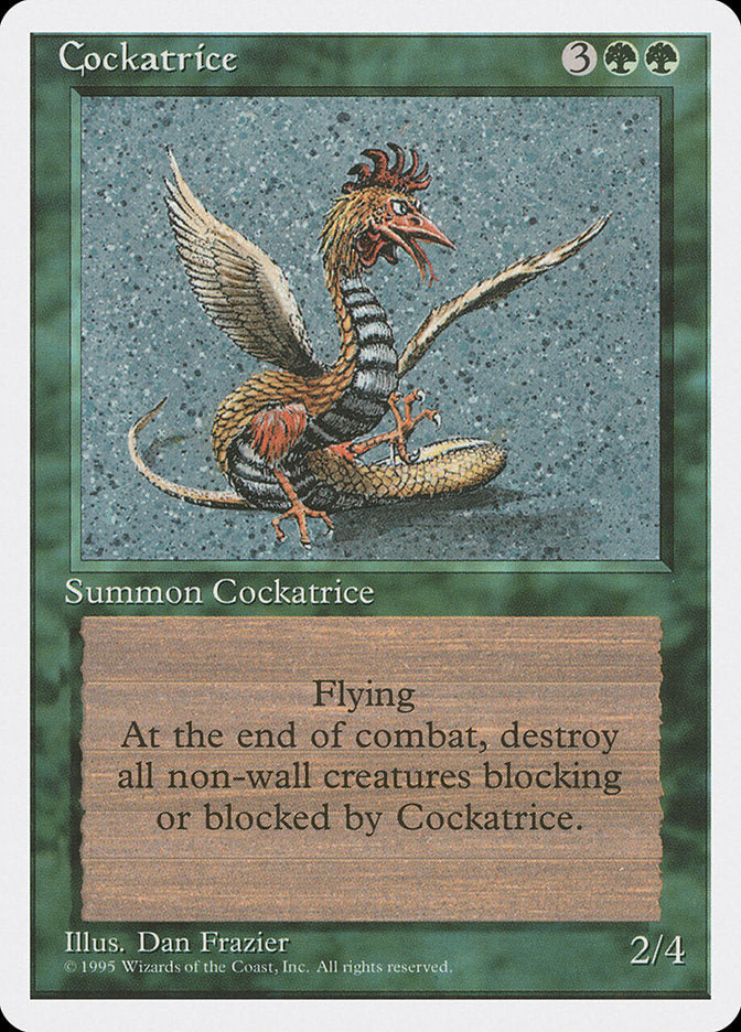 Cockatrice [Fourth Edition] | Gamers Paradise