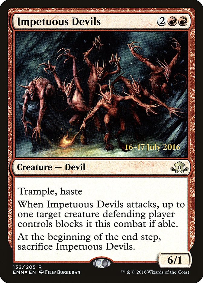 Impetuous Devils [Eldritch Moon Prerelease Promos] | Gamers Paradise