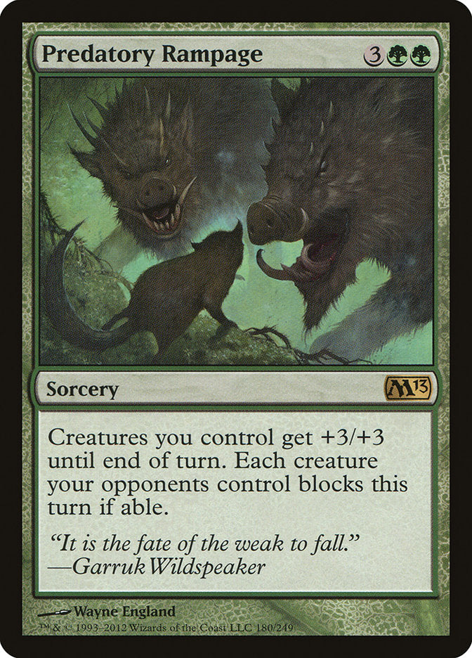 Predatory Rampage [Magic 2013] | Gamers Paradise