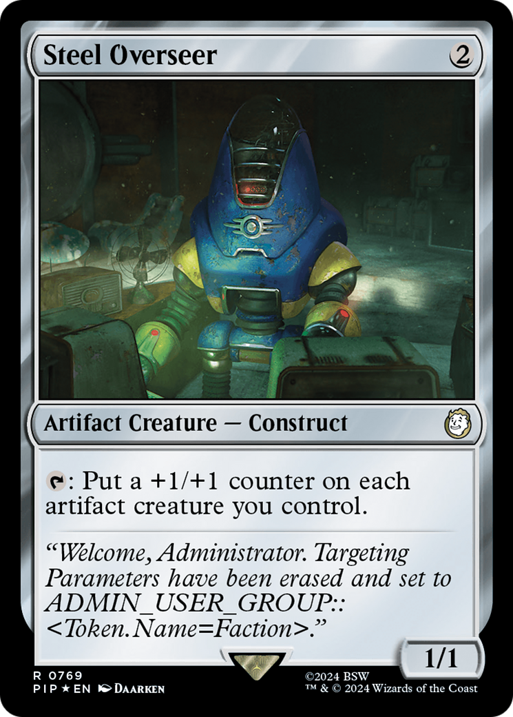 Steel Overseer (Surge Foil) [Fallout] | Gamers Paradise