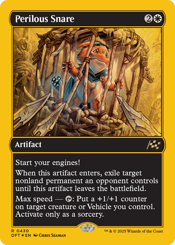 Perilous Snare (First-Place Foil) [Aetherdrift] | Gamers Paradise