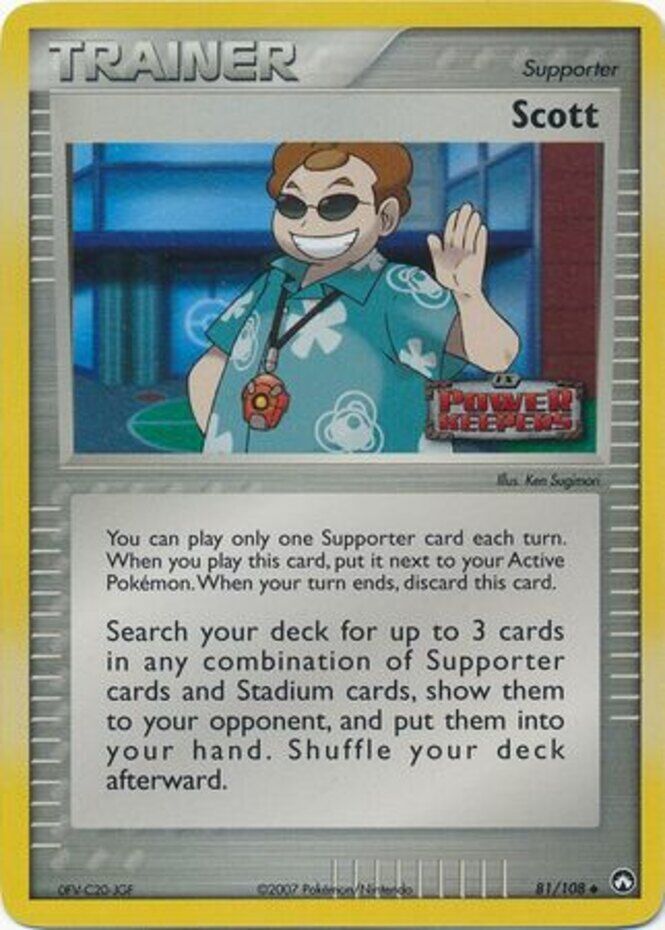 Scott (81/108) (Stamped) [EX: Power Keepers] | Gamers Paradise