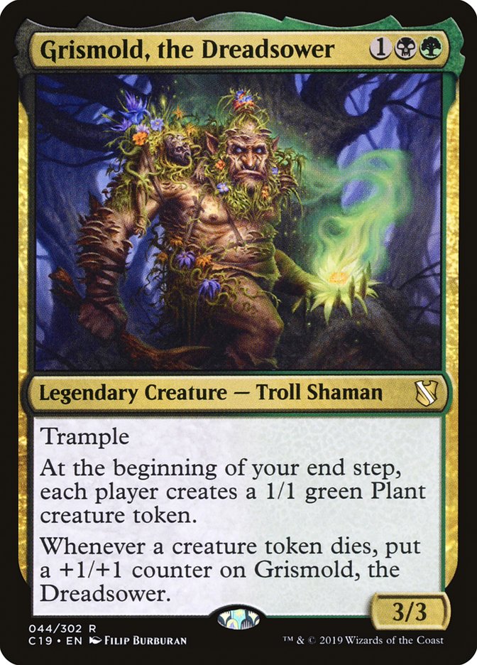 Grismold, the Dreadsower [Commander 2019] | Gamers Paradise