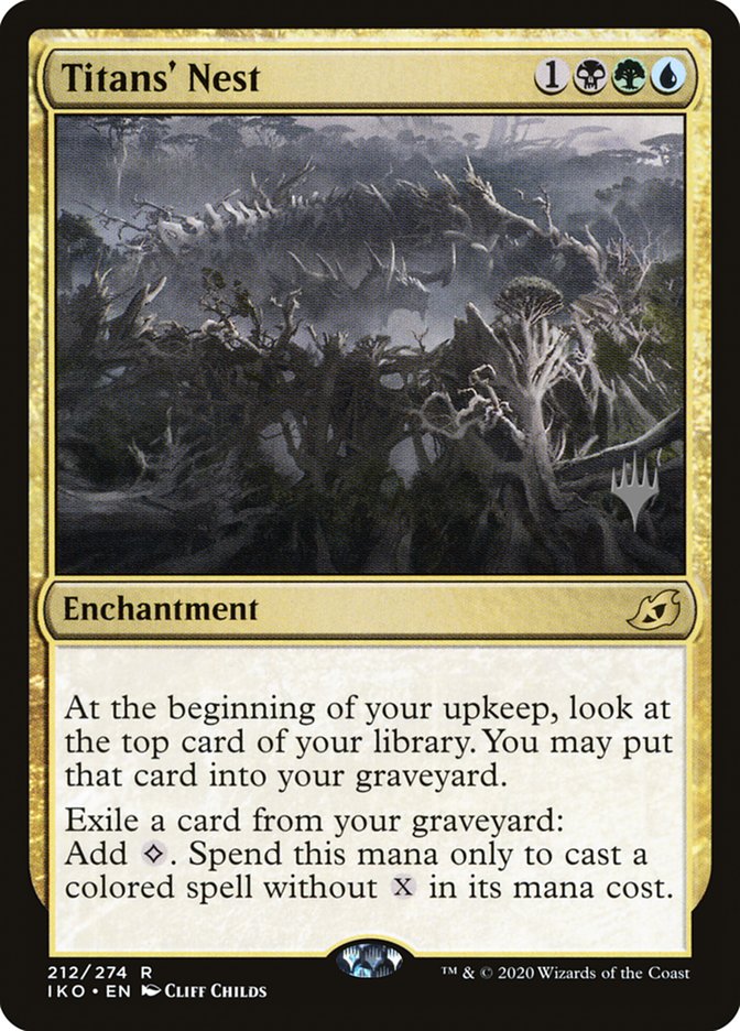 Titans' Nest (Promo Pack) [Ikoria: Lair of Behemoths Promos] | Gamers Paradise