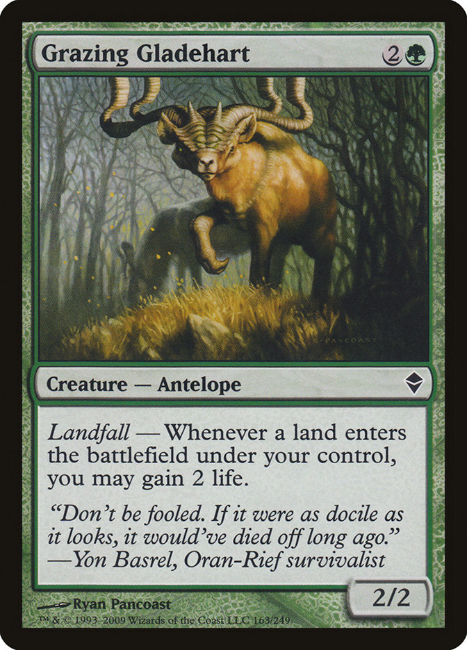 Grazing Gladehart [Zendikar] | Gamers Paradise