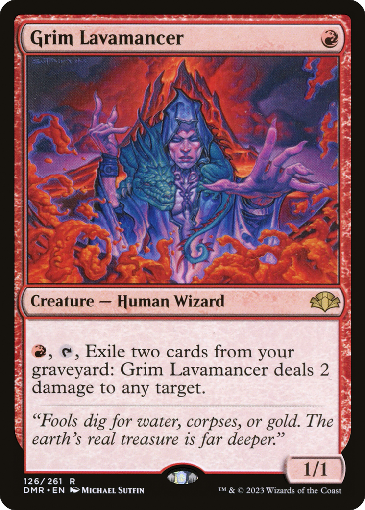 Grim Lavamancer [Dominaria Remastered] | Gamers Paradise