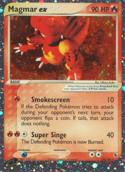 Magmar ex (100/109) [EX: Ruby & Sapphire] | Gamers Paradise