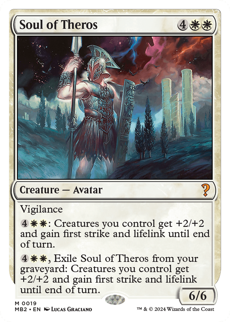 Soul of Theros (White Border) [Mystery Booster 2] | Gamers Paradise