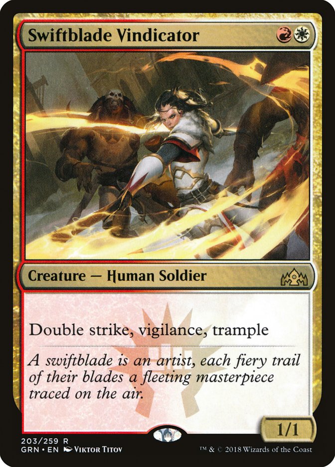 Swiftblade Vindicator [Guilds of Ravnica] | Gamers Paradise