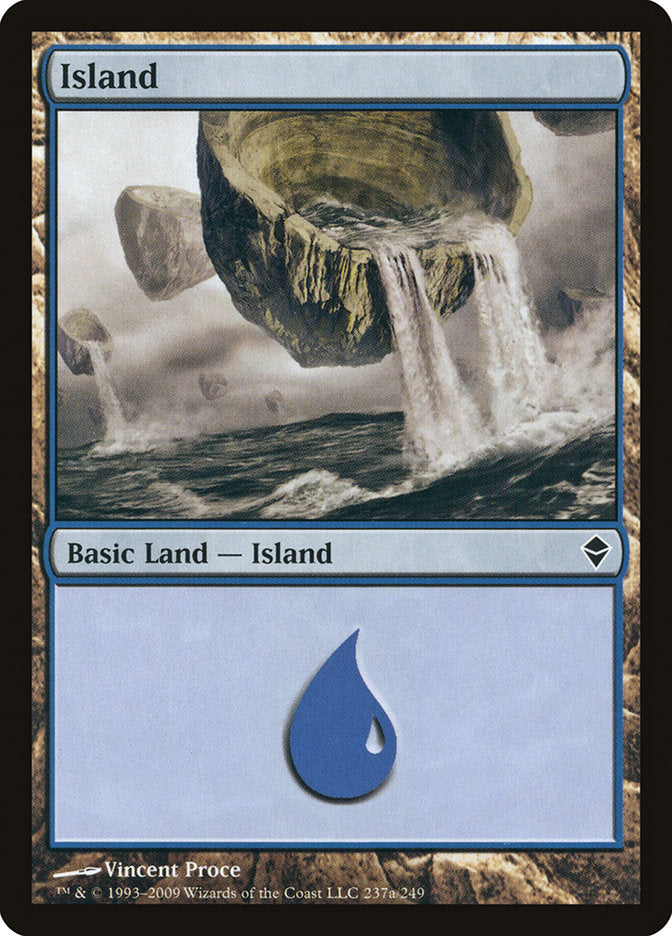 Island (237a) [Zendikar] | Gamers Paradise