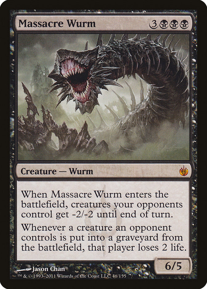Massacre Wurm [Mirrodin Besieged] | Gamers Paradise