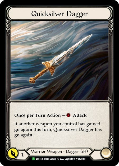 Quicksilver Dagger [LGS112] (Dynasty)  Cold Foil | Gamers Paradise