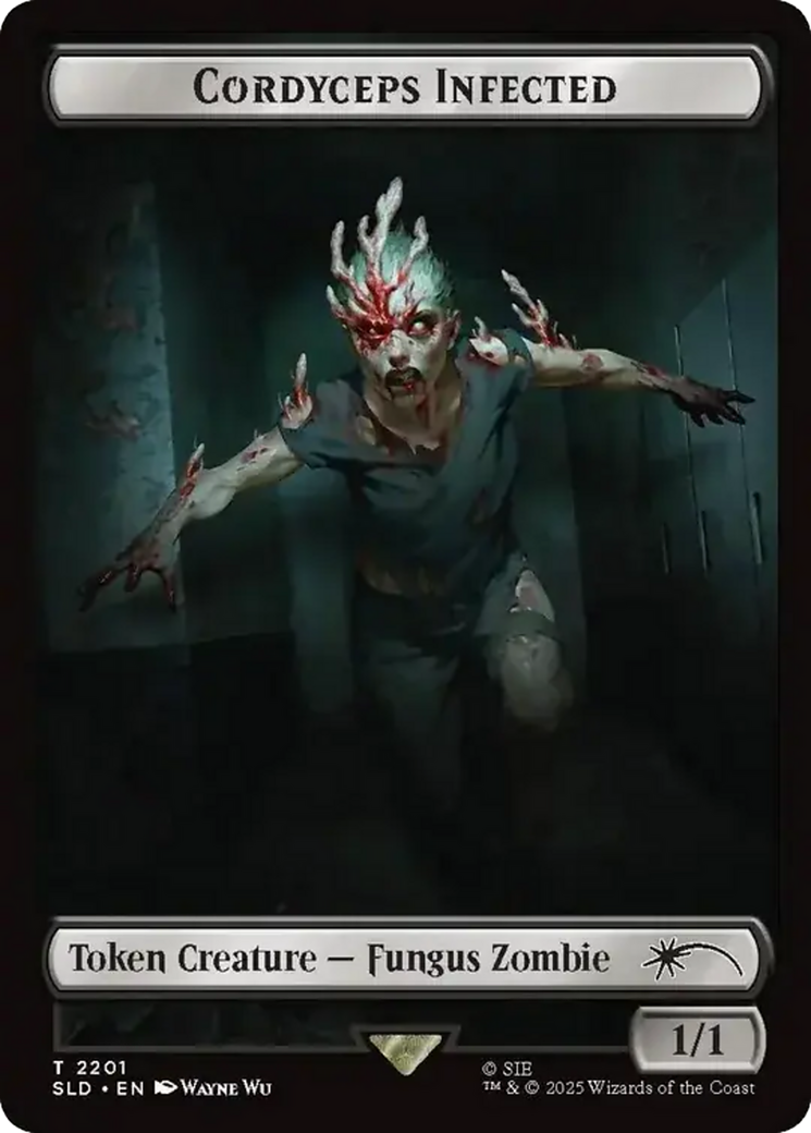 Cordyceps Infected Token (2201) [Secret Lair Drop Series] | Gamers Paradise