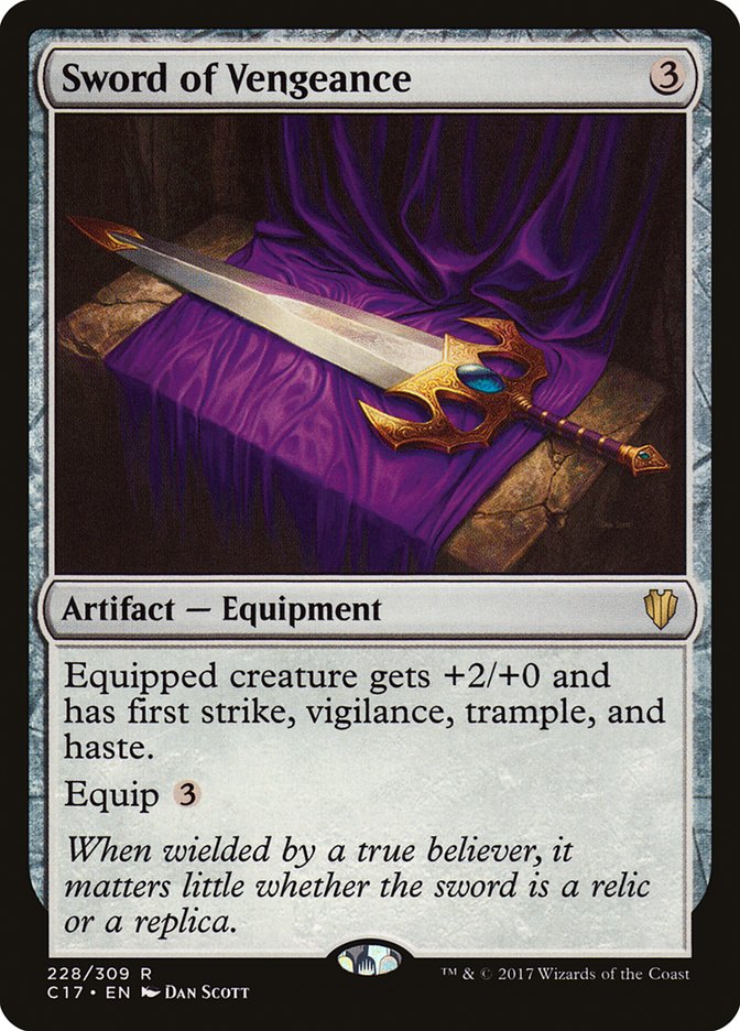 Sword of Vengeance [Commander 2017] | Gamers Paradise
