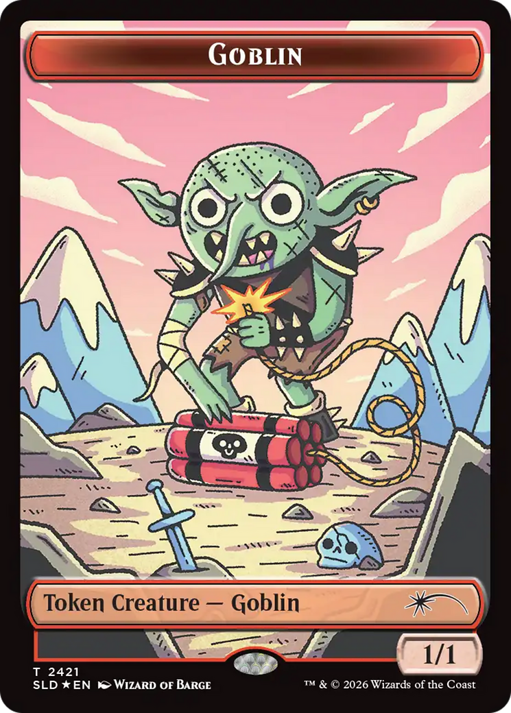 Goblin Token (2421) [Secret Lair Drop Series] | Gamers Paradise