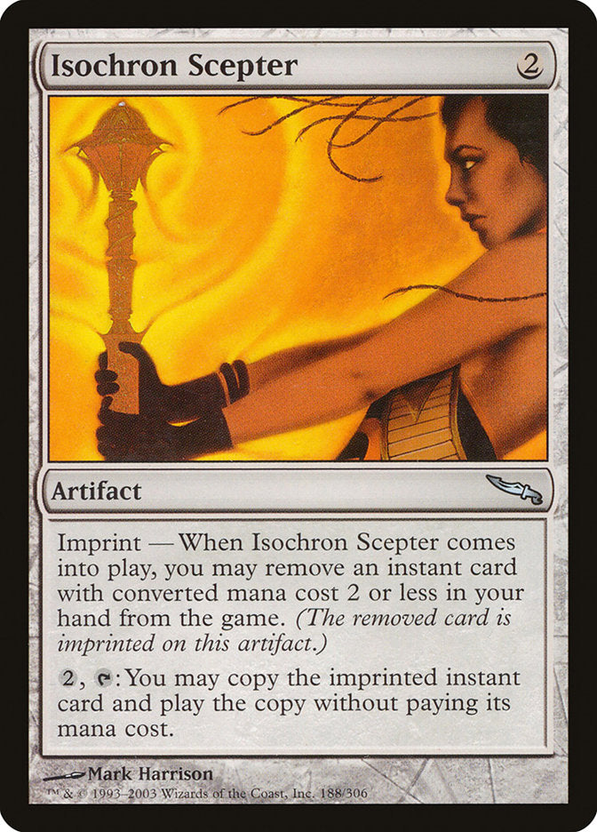 Isochron Scepter [Mirrodin] | Gamers Paradise