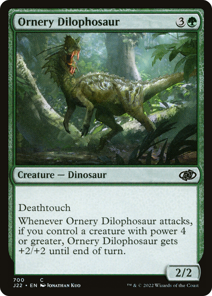 Ornery Dilophosaur [Jumpstart 2022] | Gamers Paradise