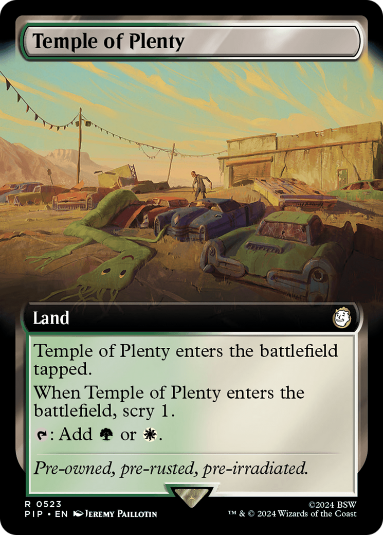 Temple of Plenty (Extended Art) [Fallout] | Gamers Paradise