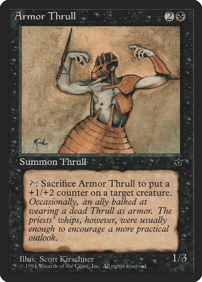 Armor Thrull (Scott Kirschner) [Fallen Empires] | Gamers Paradise