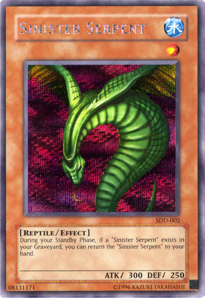 Sinister Serpent [SDD-002] Secret Rare | Gamers Paradise