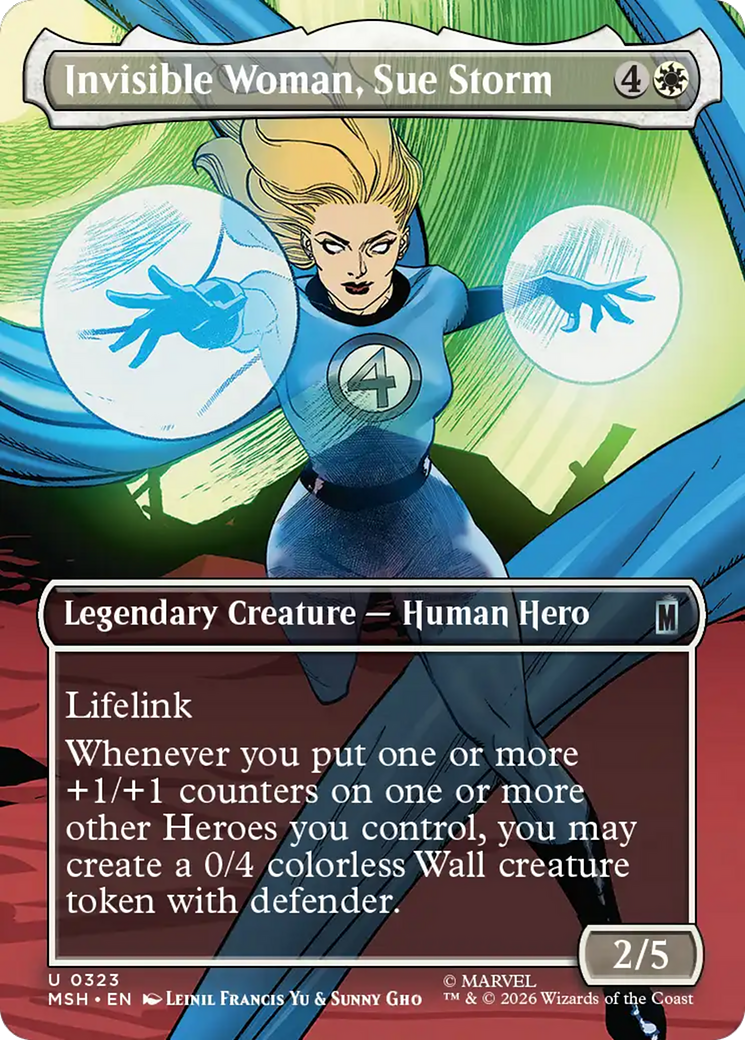 Invisible Woman, Sue Storm (Borderless) [Marvel Super Heroes] | Gamers Paradise