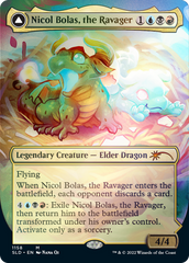 Nicol Bolas, the Ravager // Nicol Bolas, the Arisen (Borderless) [Secret Lair: From Cute to Brute] | Gamers Paradise