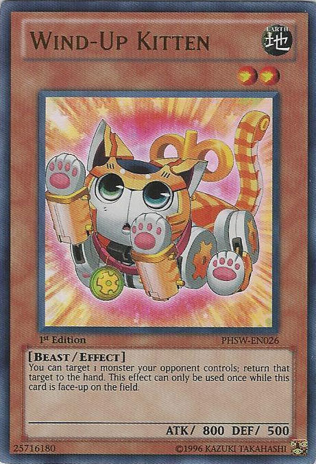 Wind-Up Kitten [PHSW-EN026] Ultra Rare | Gamers Paradise