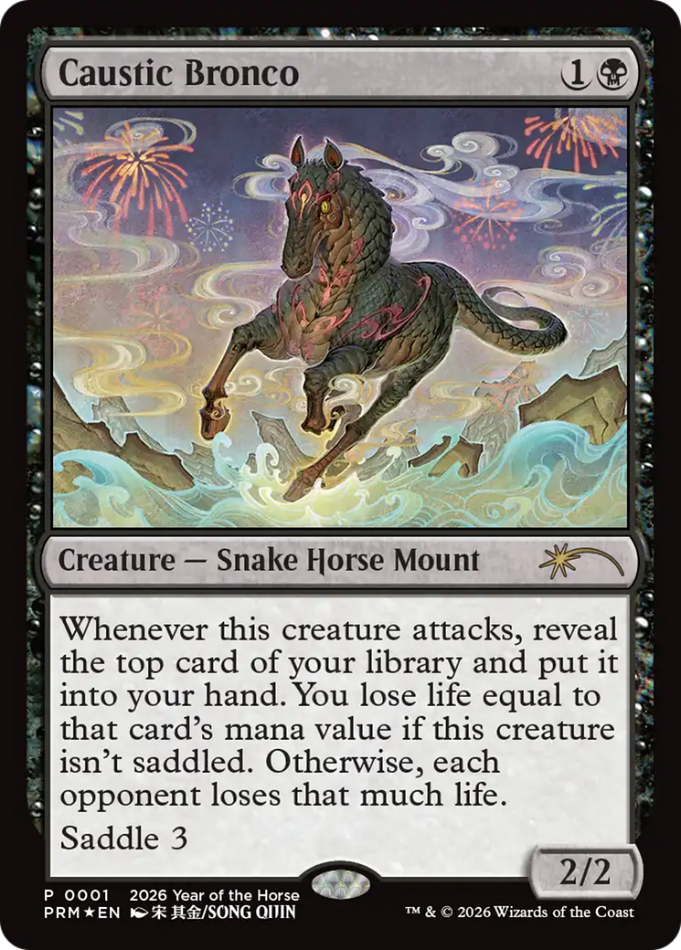 Caustic Bronco (Year of the Horse 2026) [Standard Showdown Promos] | Gamers Paradise