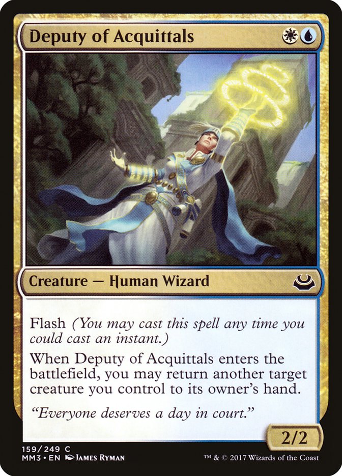 Deputy of Acquittals [Modern Masters 2017] | Gamers Paradise