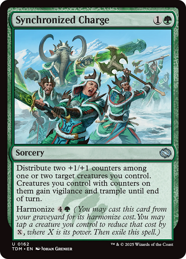 Synchronized Charge [Tarkir: Dragonstorm] | Gamers Paradise