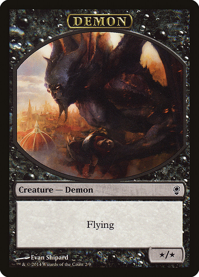 Demon Token [Conspiracy Tokens] | Gamers Paradise