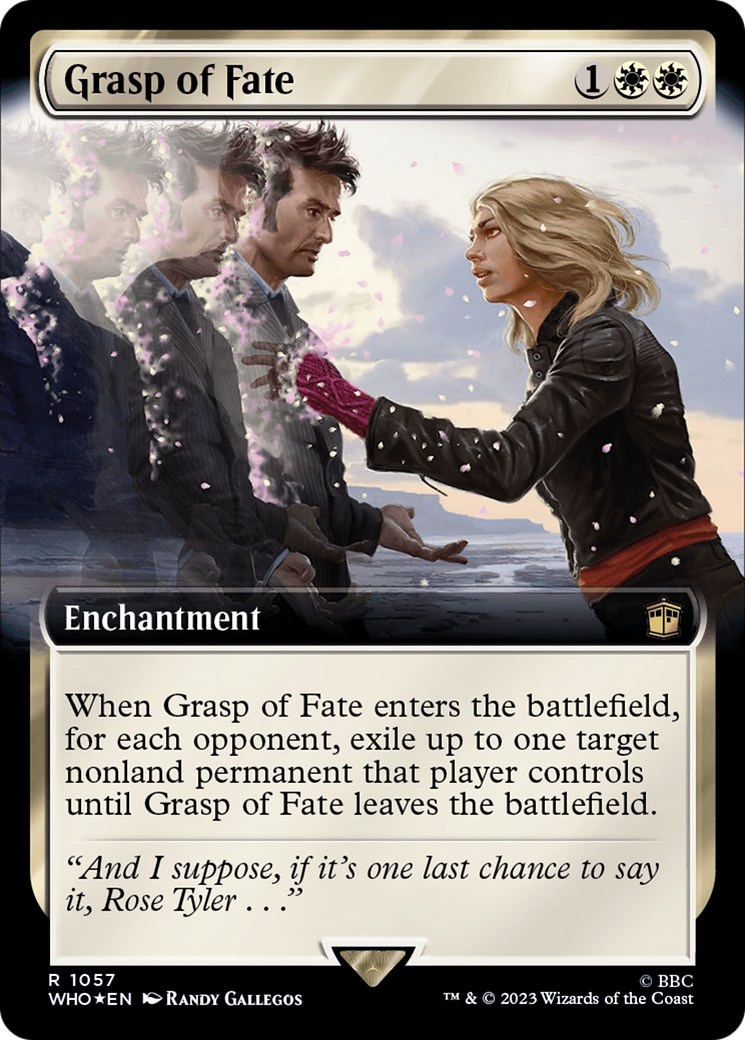 Grasp of Fate (Extended Art) (Surge Foil) [Doctor Who] | Gamers Paradise