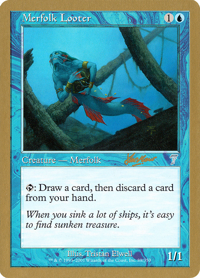 Merfolk Looter (Sim Han How) [World Championship Decks 2002] | Gamers Paradise