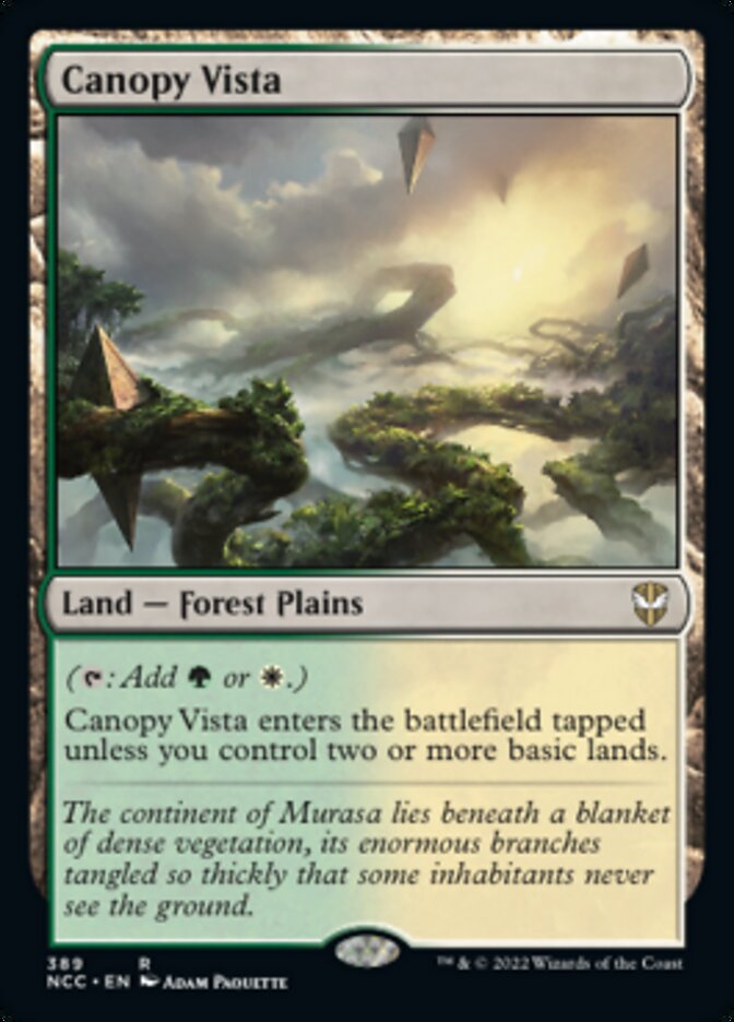 Canopy Vista [Streets of New Capenna Commander] | Gamers Paradise
