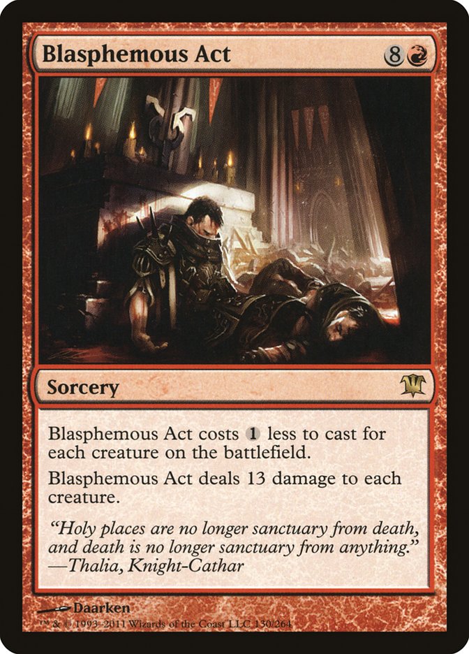 Blasphemous Act [Innistrad] | Gamers Paradise