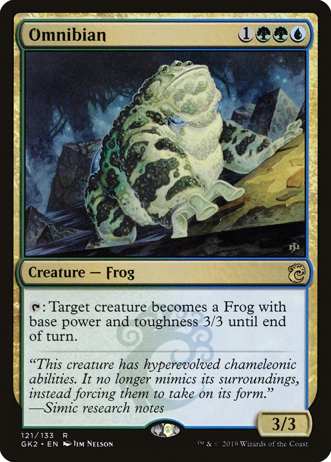 Omnibian [Ravnica Allegiance Guild Kit] | Gamers Paradise