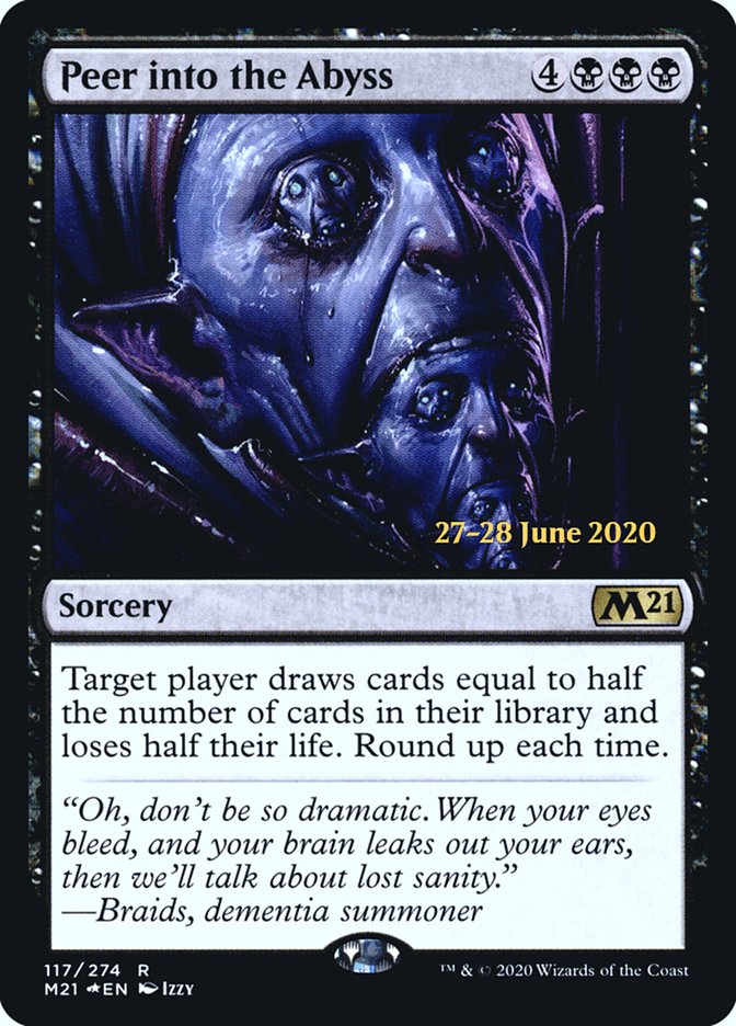 Peer into the Abyss [Core Set 2021 Prerelease Promos] | Gamers Paradise