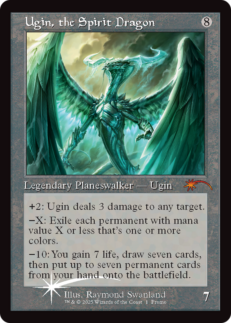 Ugin, the Spirit Dragon (Retro Frame) [Secret Lair Drop Series] | Gamers Paradise