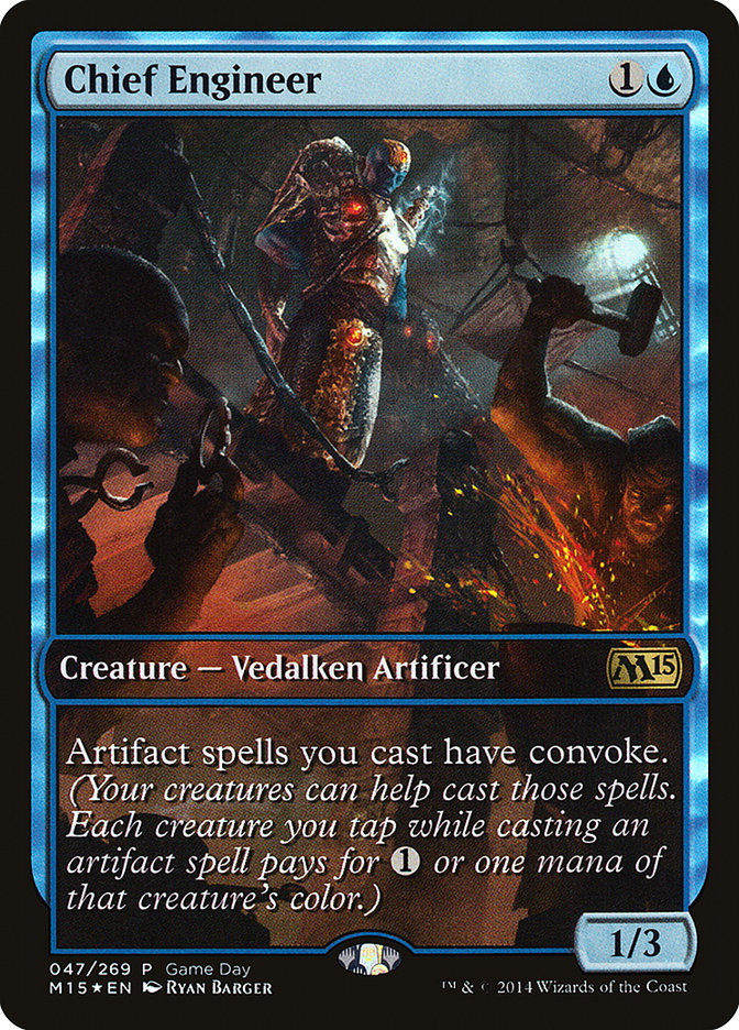 Chief Engineer (Game Day) [Magic 2015 Promos] | Gamers Paradise