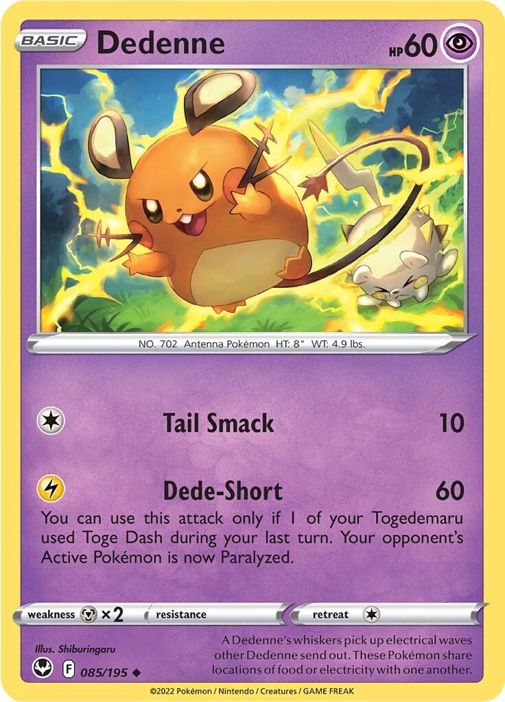 Dedenne (085/195) [Sword & Shield: Silver Tempest] | Gamers Paradise