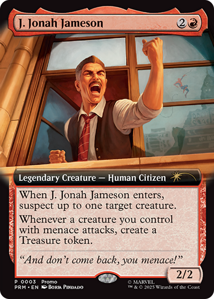 J. Jonah Jameson (Extended Art) [Marvel's Spider-Man Promos] | Gamers Paradise