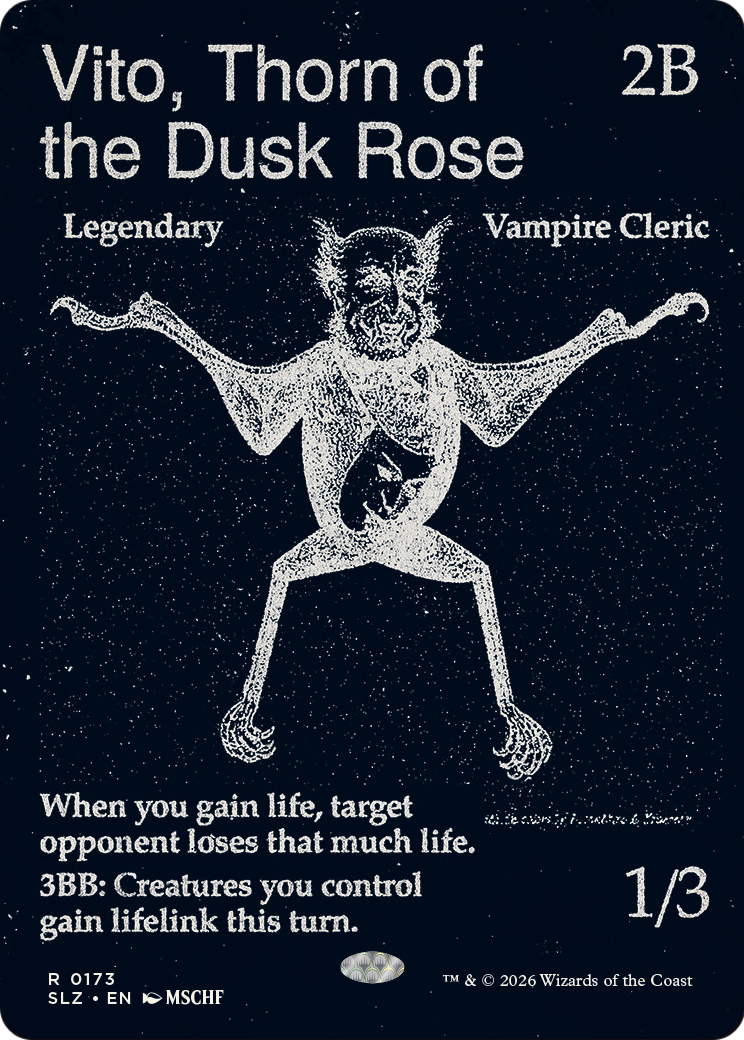 Vito, Thorn of the Dusk Rose (0173) [Secret Lair x MSCHF: The Zeta Set] | Gamers Paradise