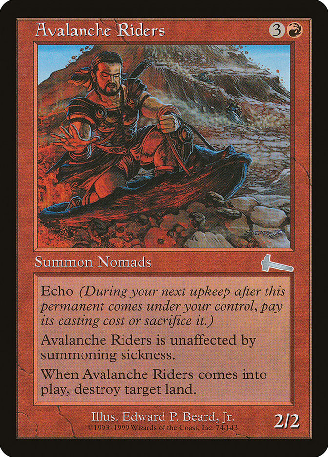 Avalanche Riders [Urza's Legacy] | Gamers Paradise