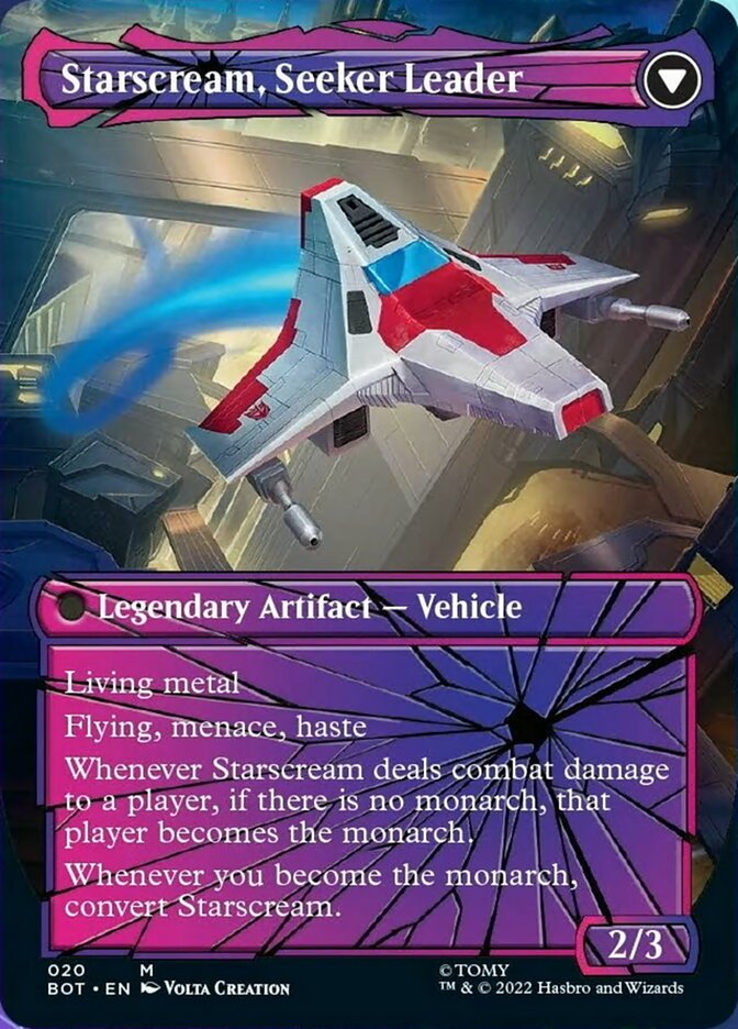 Starscream, Power Hungry // Starscream, Seeker Leader (Shattered Glass) [Transformers] | Gamers Paradise