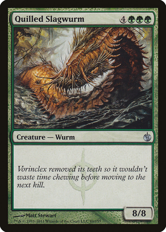 Quilled Slagwurm [Mirrodin Besieged] | Gamers Paradise